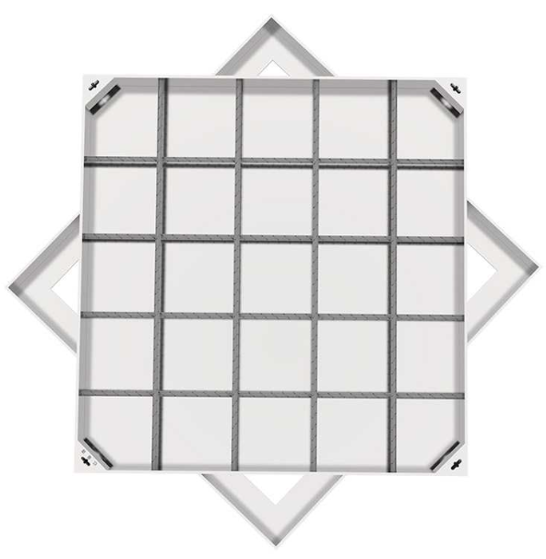 大田不锈钢方井展示